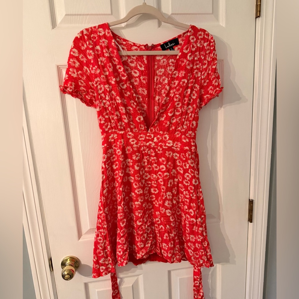 Lulus floral flowy dress